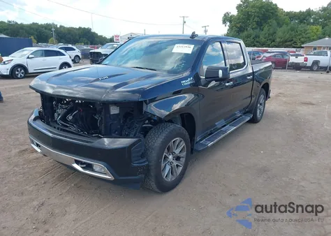 2019 Chevrolet Silverado 1500 High Country z USA, uszkodzony, nr VIN 1GCUYHEL2KZ178678